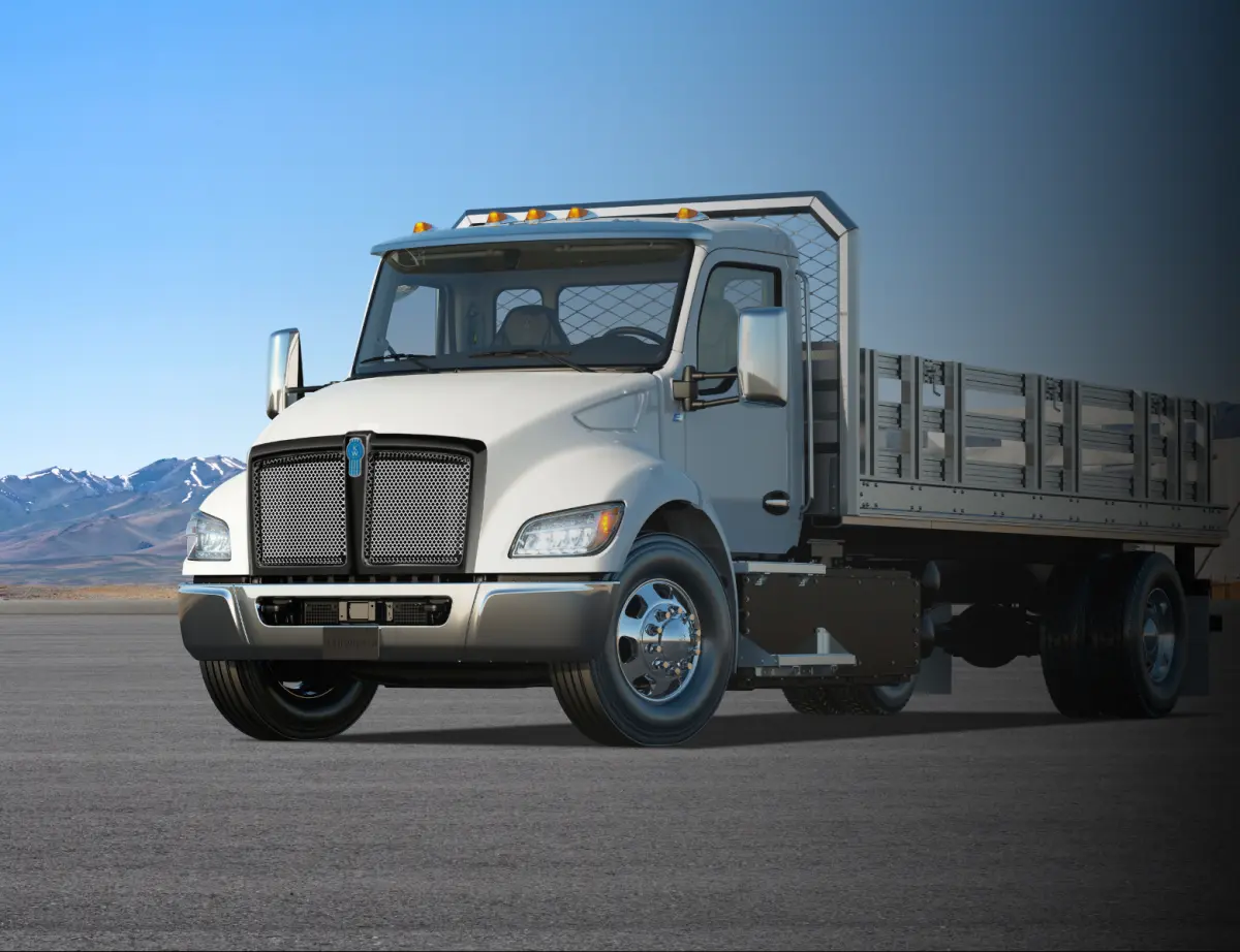 Kenworth medium duty battery electric truck - build new