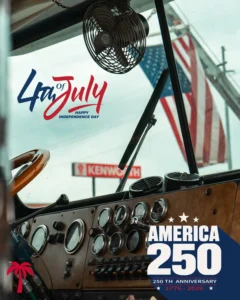 July 4th truck graphic